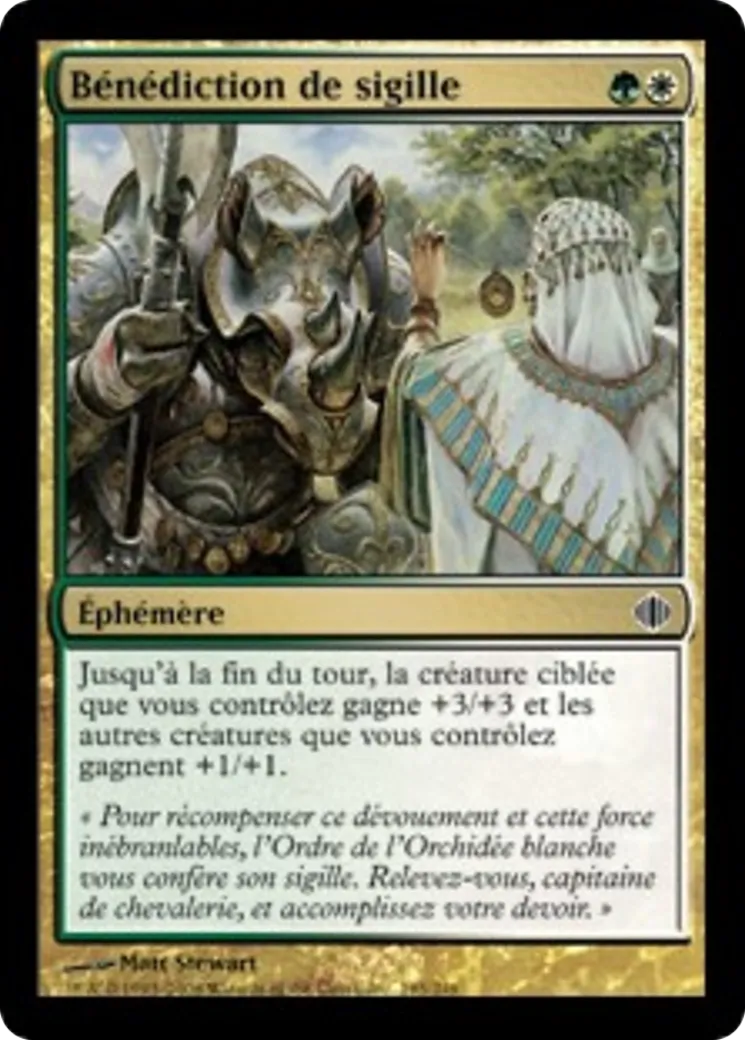 Bénédiction de sigille — Shards of Alara — Magic: The Gathering