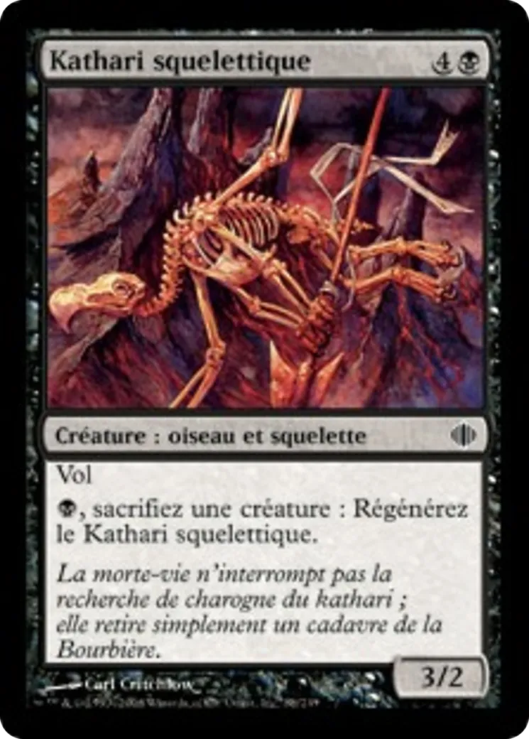 Kathari squelettique — Shards of Alara — Magic: The Gathering
