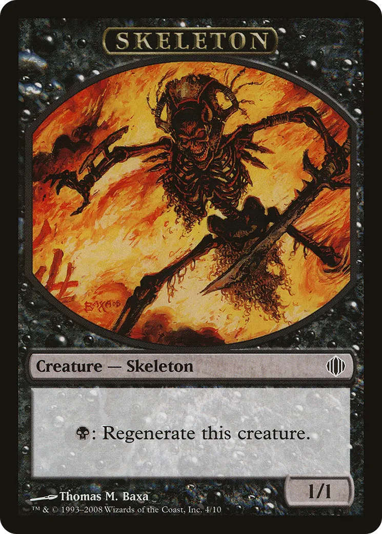 Skeleton — Shards of Alara — Magic: The Gathering