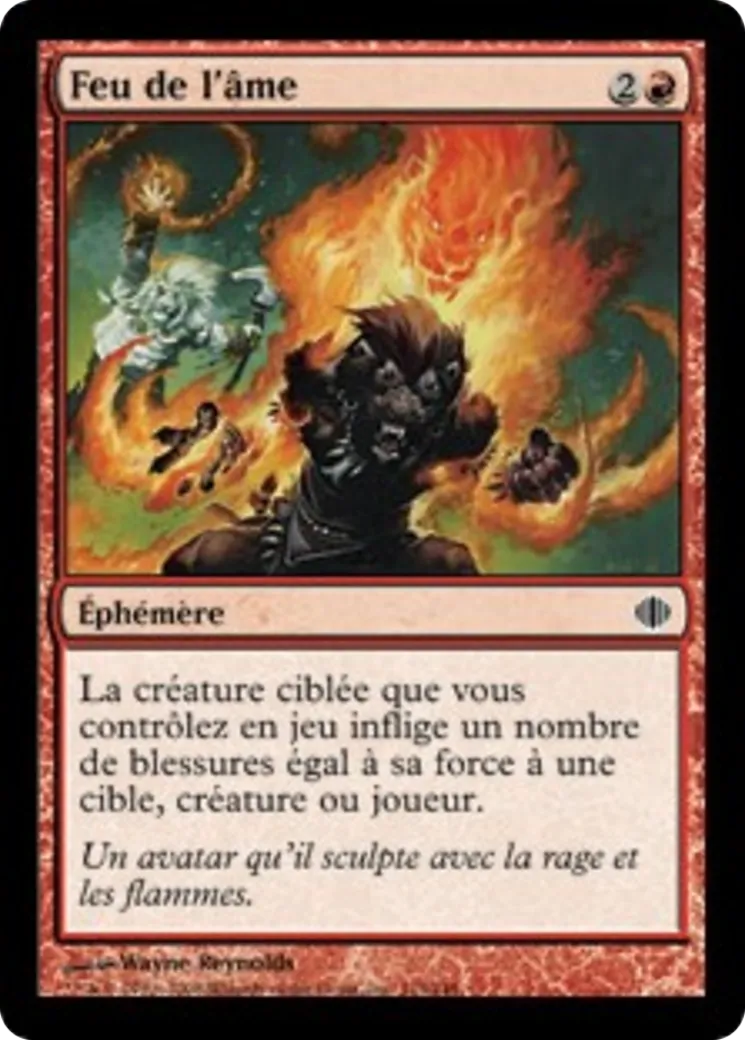Feu de l'âme — Shards of Alara — Magic: The Gathering