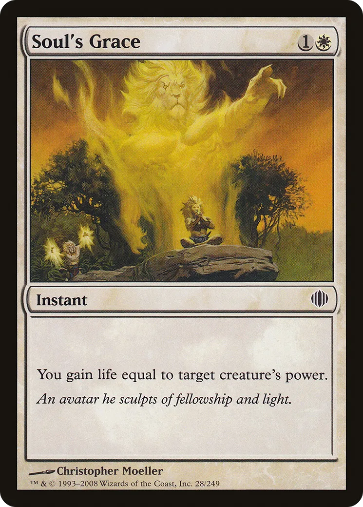 Soul's Grace — Shards of Alara — Magic: The Gathering