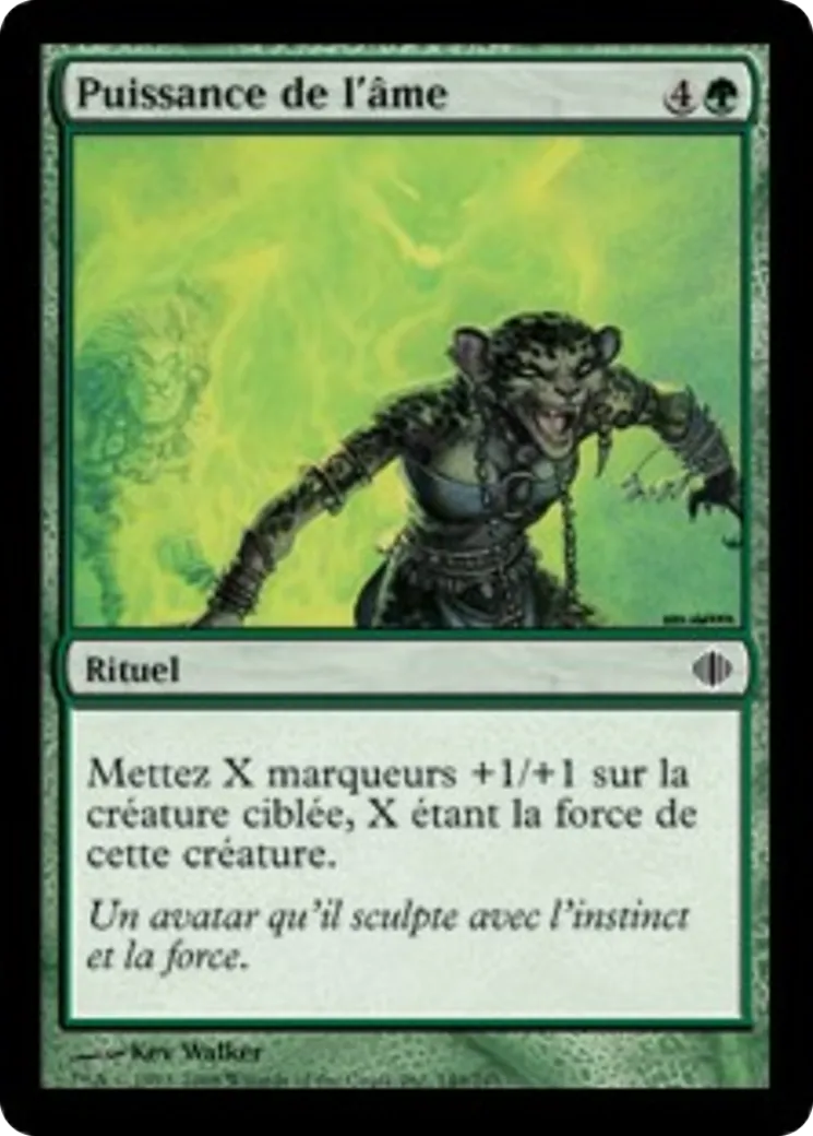 Puissance de l'âme — Shards of Alara — Magic: The Gathering