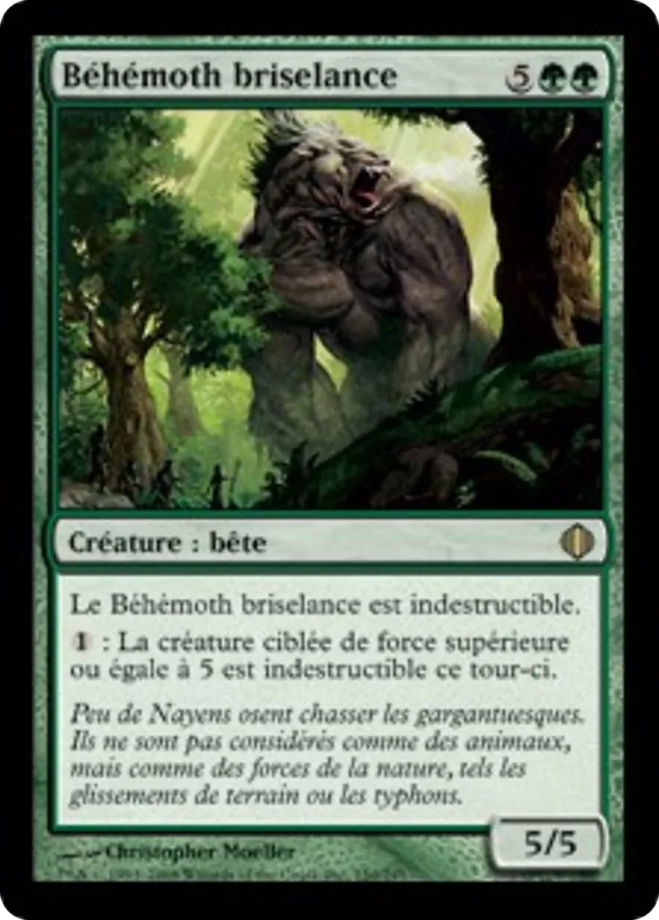 Béhémoth briselance — Shards of Alara — Magic: The Gathering