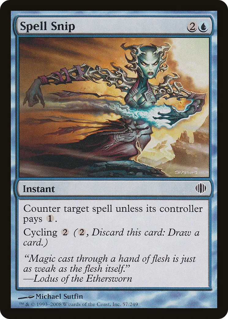 Spell Snip — Shards of Alara — Magic: The Gathering