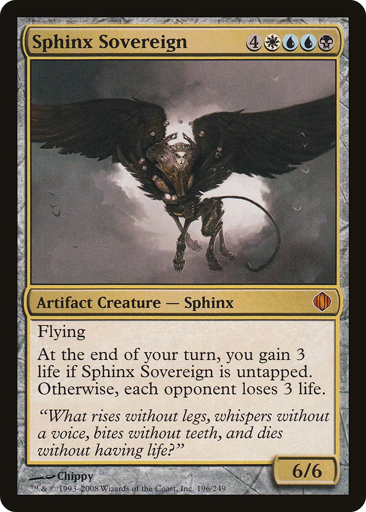 Sphinx Sovereign — Shards of Alara — Magic: The Gathering