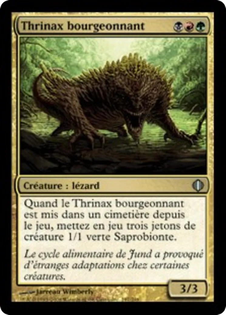 Thrinax bourgeonnant from Shards of Alara - Magic: The Gathering