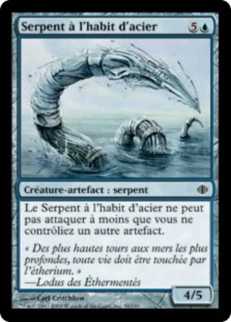 Serpent à l'habit d'acier — Shards of Alara — Magic: The Gathering