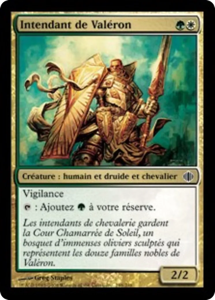 Intendant de Valéron — Shards of Alara — Magic: The Gathering