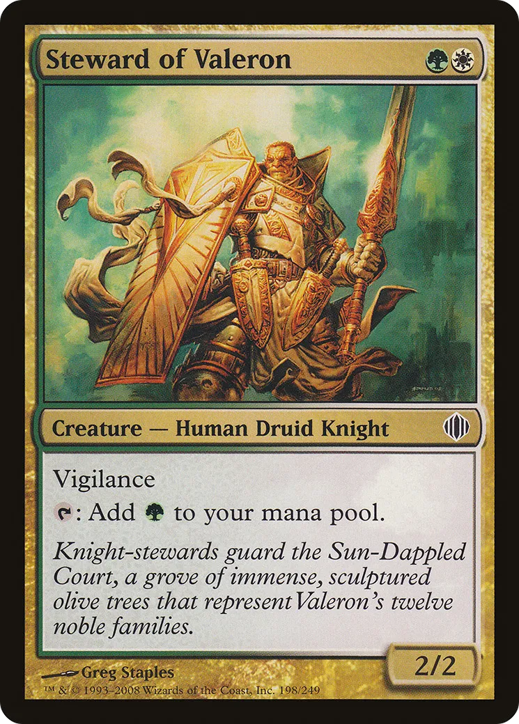 Steward of Valeron — Shards of Alara — Magic: The Gathering