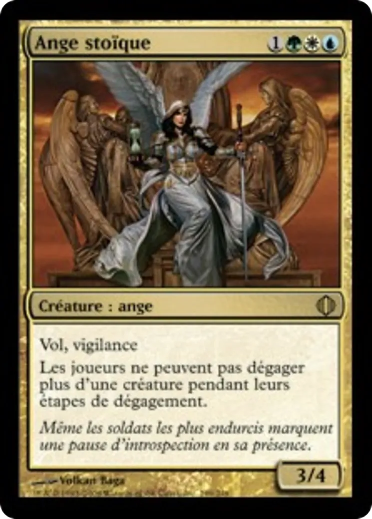 Ange stoïque — Shards of Alara — Magic: The Gathering