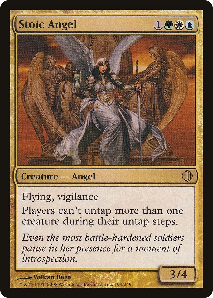 Stoic Angel — Shards of Alara — Magic: The Gathering
