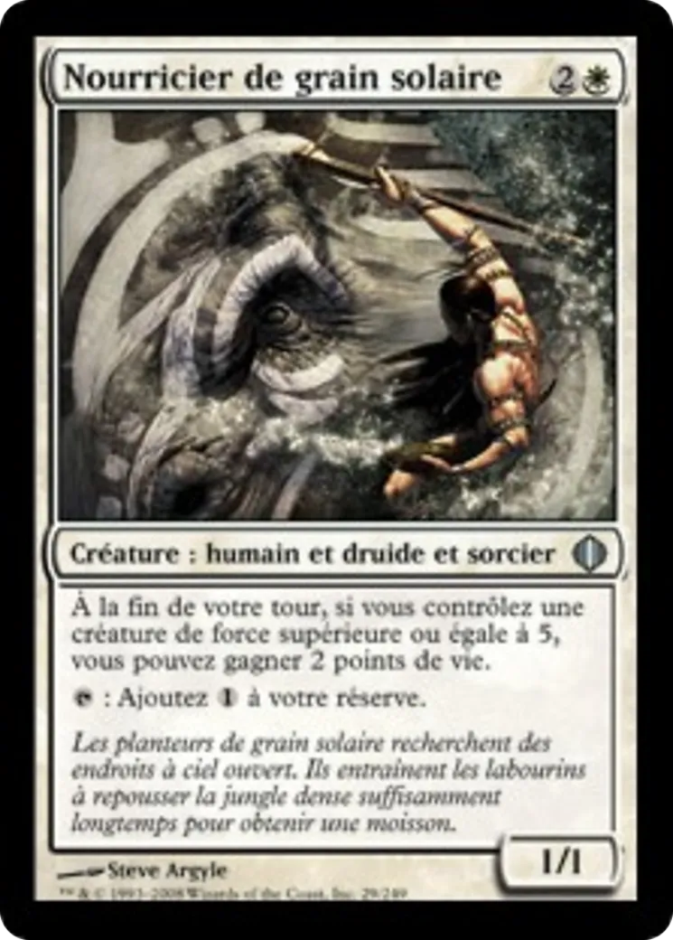 Nourricier de grain solaire — Shards of Alara — Magic: The Gathering