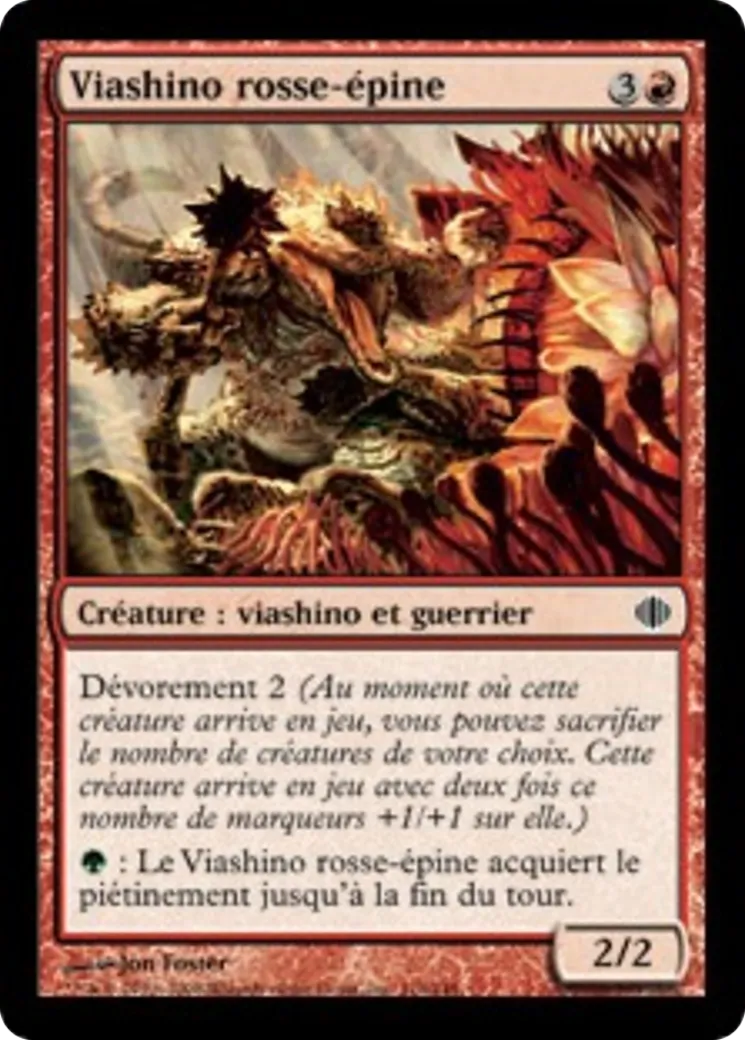 Viashino rosse-épine — Shards of Alara — Magic: The Gathering