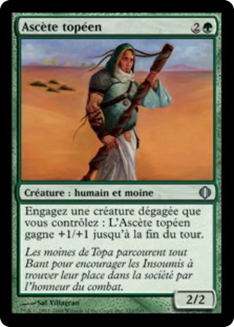 Ascète topéen — Shards of Alara — Magic: The Gathering