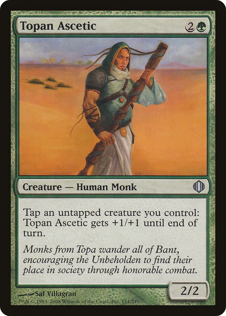 Topan Ascetic — Shards of Alara — Magic: The Gathering