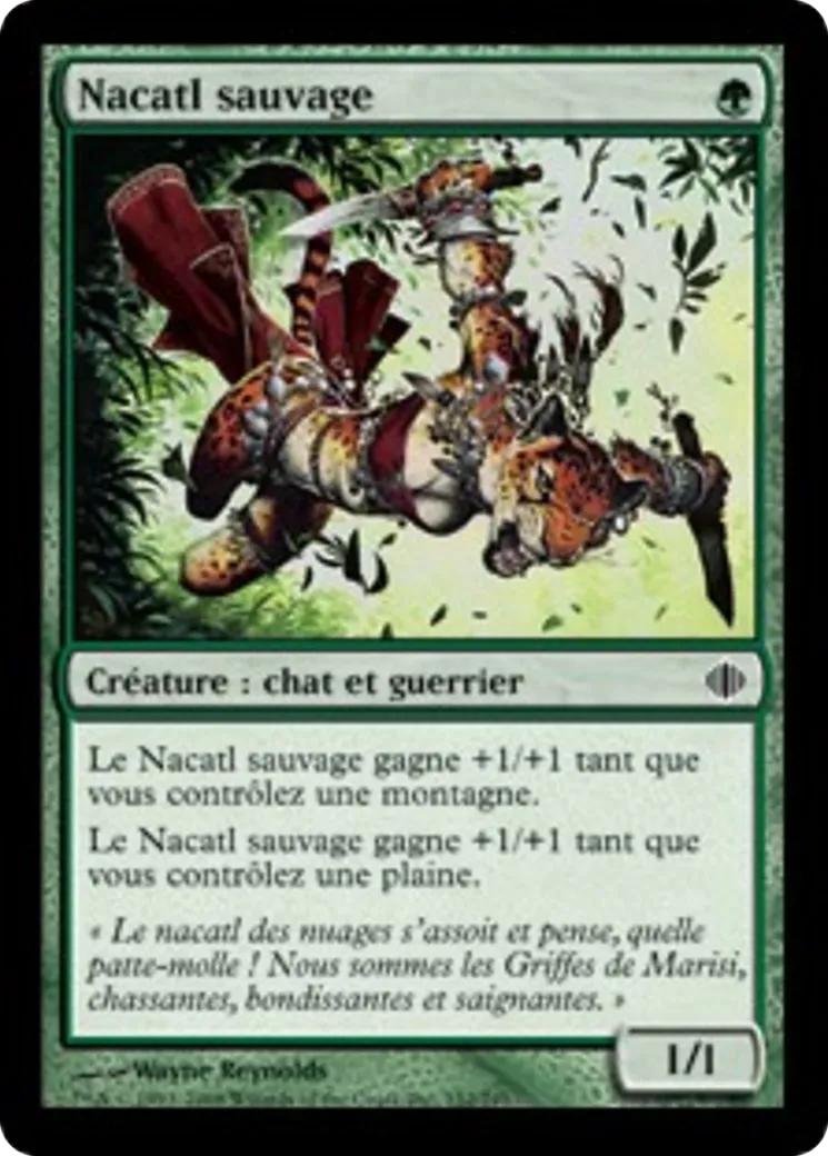 Nacatl sauvage — Shards of Alara — Magic: The Gathering