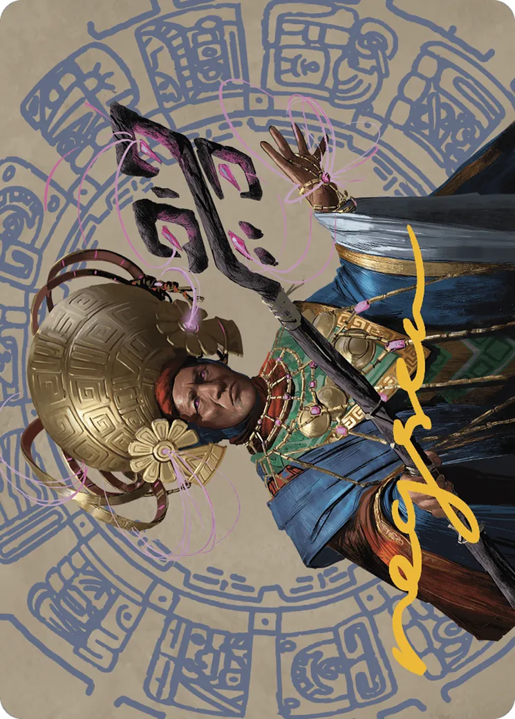Akal Pakal, First Among Equals — The Lost Caverns of Ixalan Art Series — Magic: The Gathering