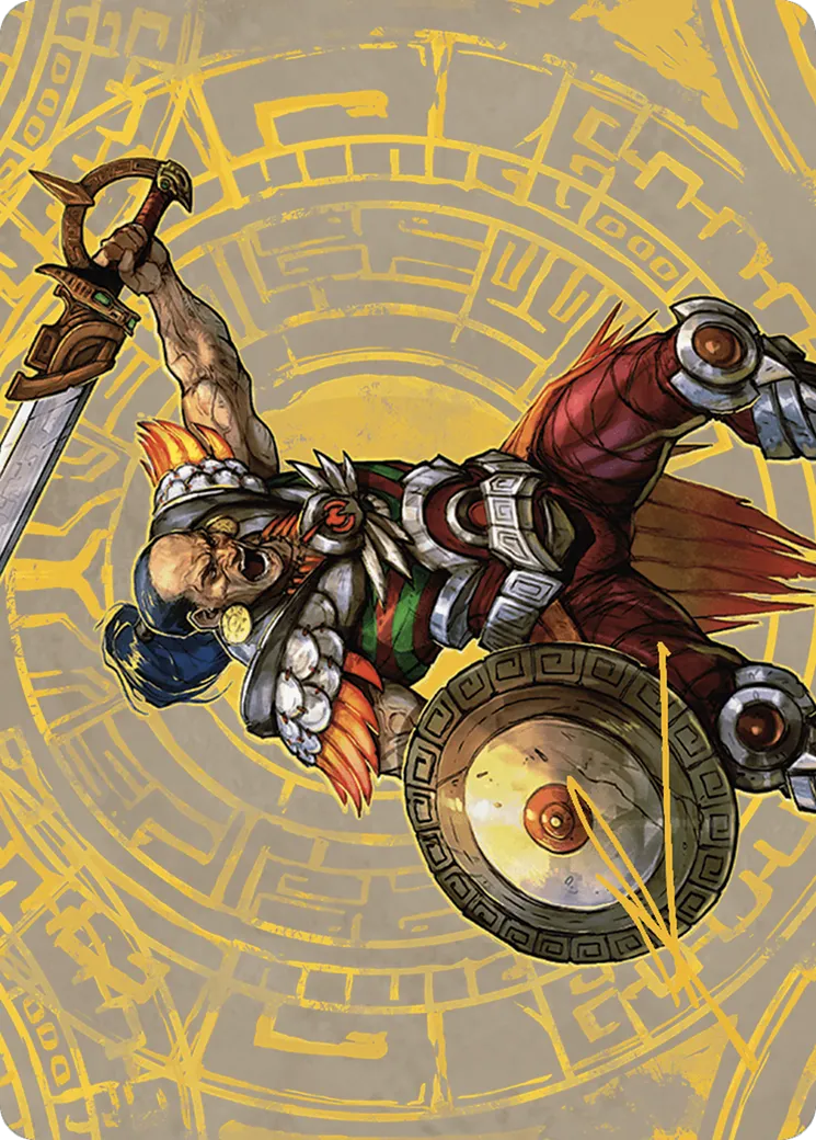 Inti, Seneschal of the Sun — The Lost Caverns of Ixalan Art Series — Magic: The Gathering