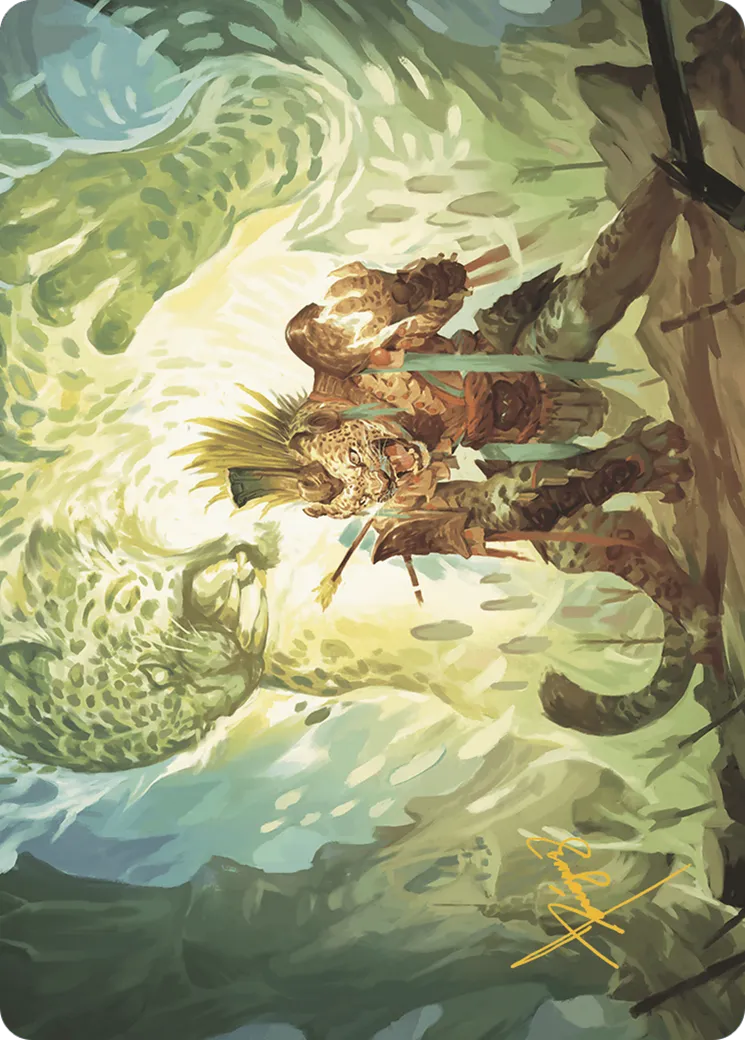 Might of the Ancestors — The Lost Caverns of Ixalan Art Series — Magic: The Gathering