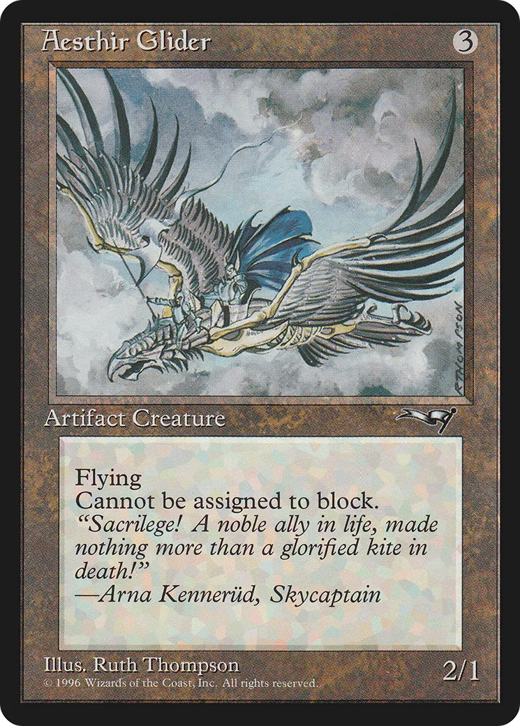 Aesthir Glider — Alliances — Magic: The Gathering