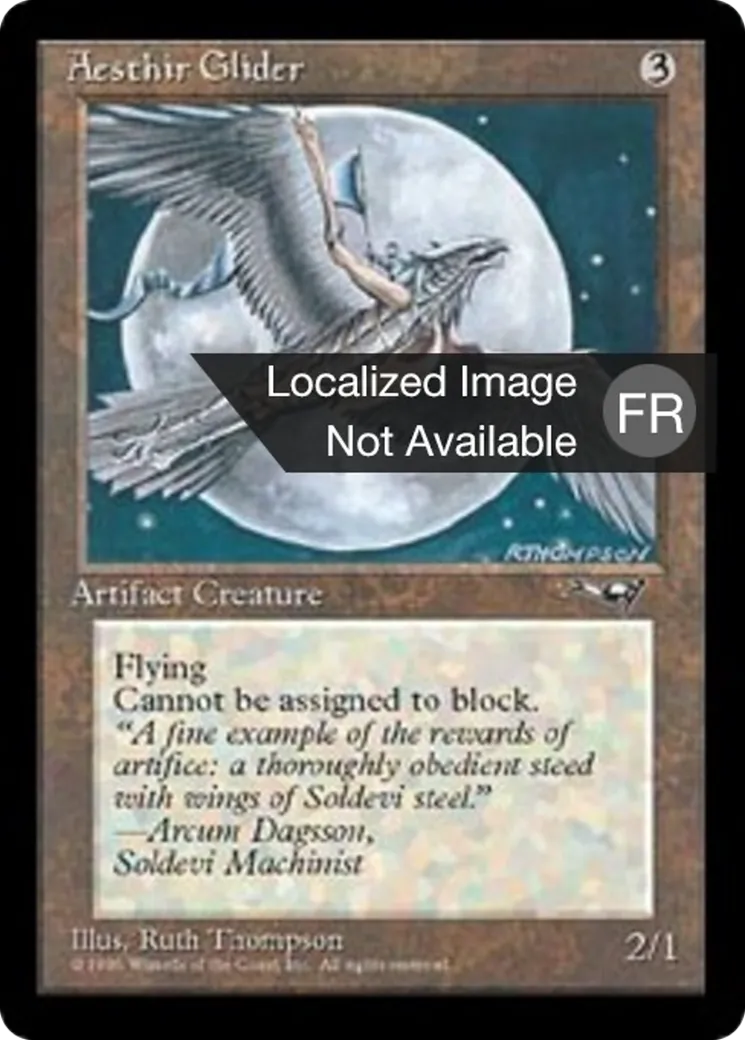 Planeur d'aeszir — Alliances — Magic: The Gathering