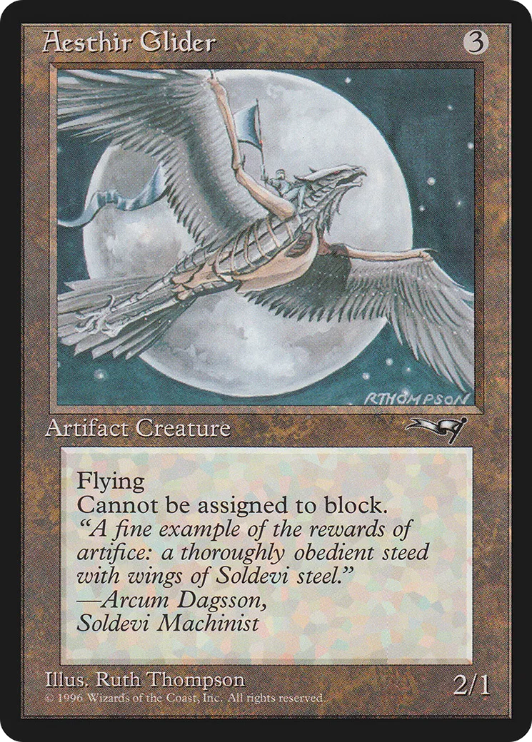 Aesthir Glider — Alliances — Magic: The Gathering