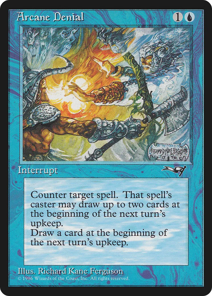Déni des arcanes — Alliances — Magic: The Gathering