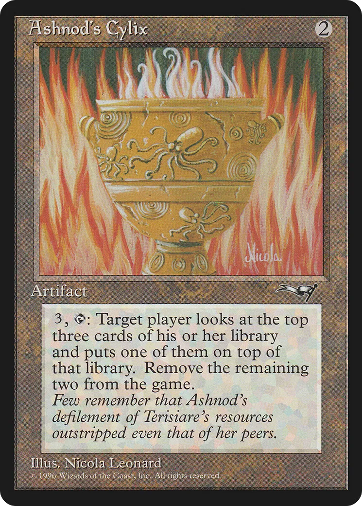 Ashnod's Cylix — Alliances — Magic: The Gathering