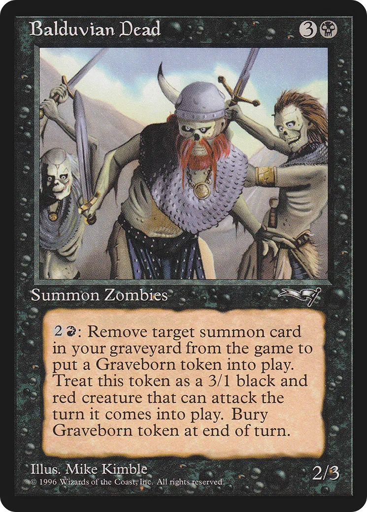 Balduvian Dead — Alliances — Magic: The Gathering