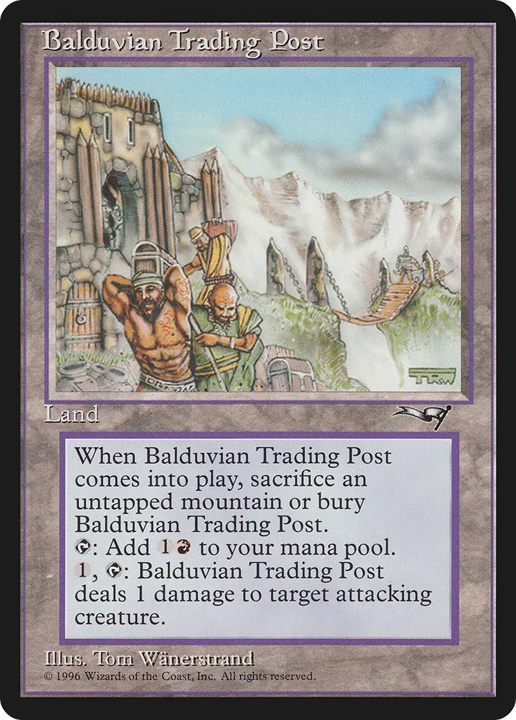 Balduvian Trading Post — Alliances — Magic: The Gathering