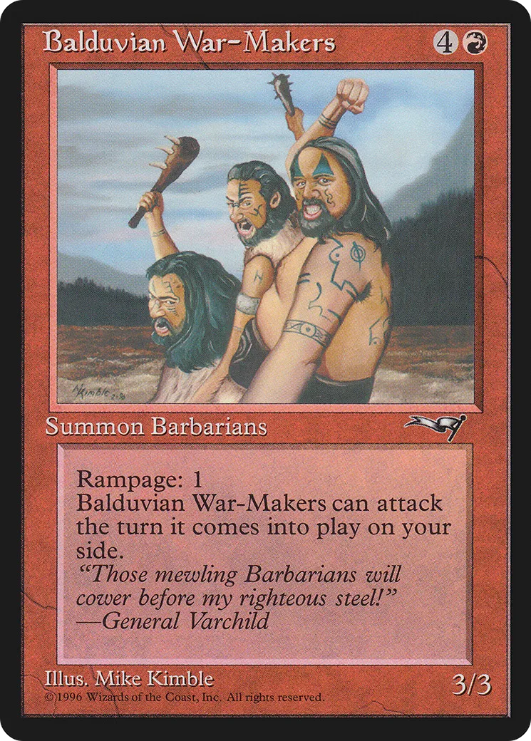 Balduvian War-Makers — Alliances — Magic: The Gathering