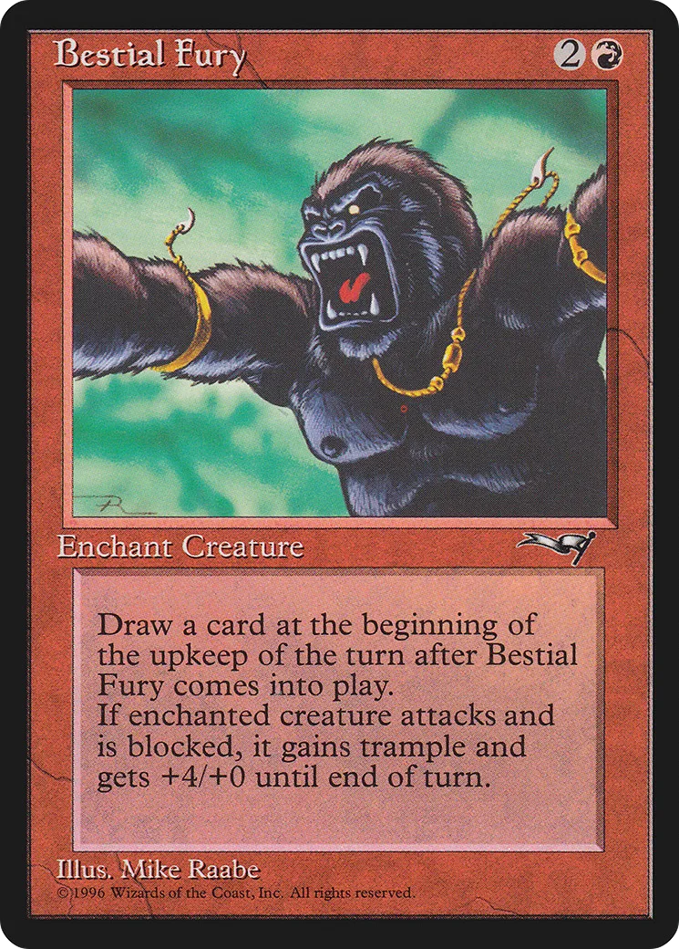 Bestial Fury — Alliances — Magic: The Gathering