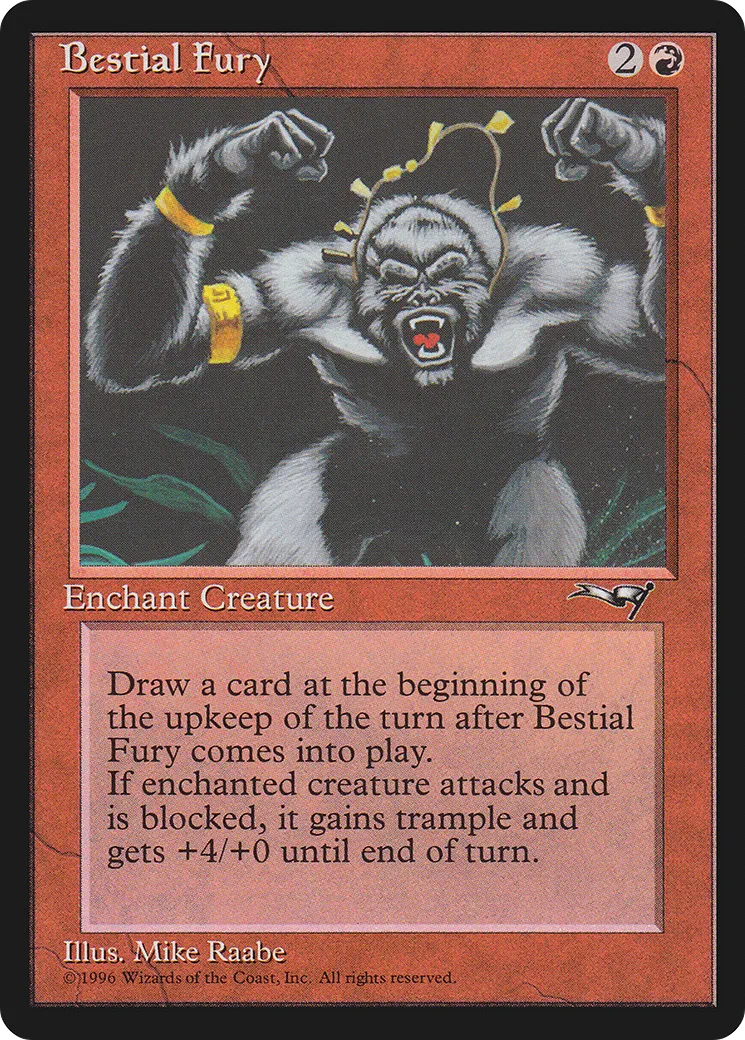 Bestial Fury — Alliances — Magic: The Gathering