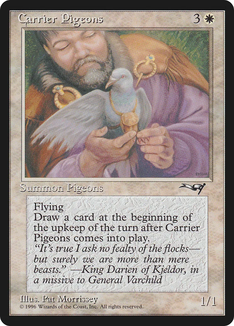 Carrier Pigeons — Alliances — Magic: The Gathering