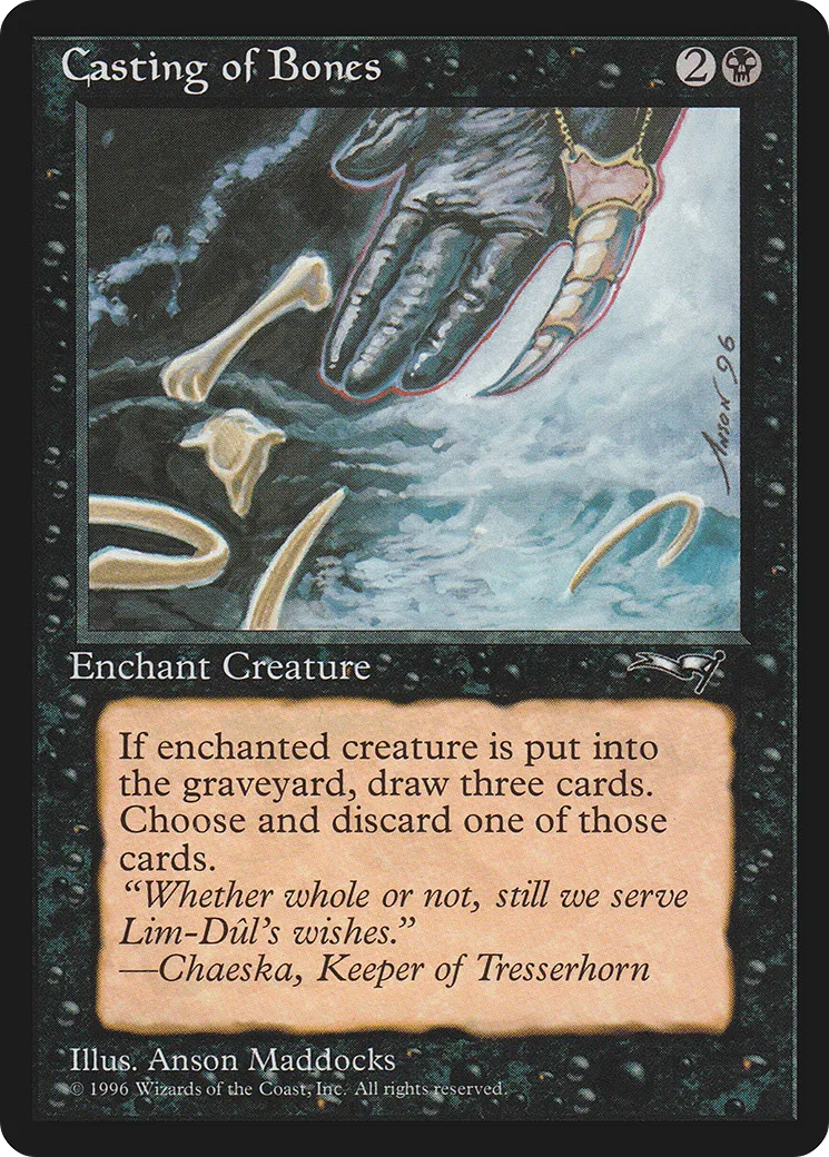 Casting of Bones — Alliances — Magic: The Gathering