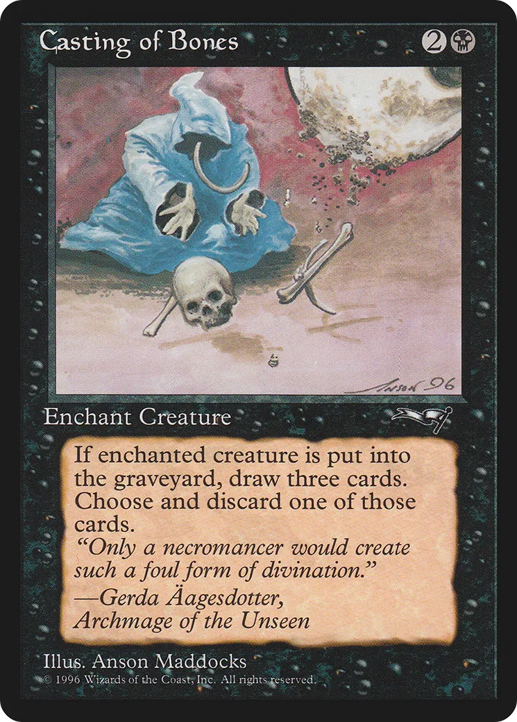 Ostéomancie — Alliances — Magic: The Gathering