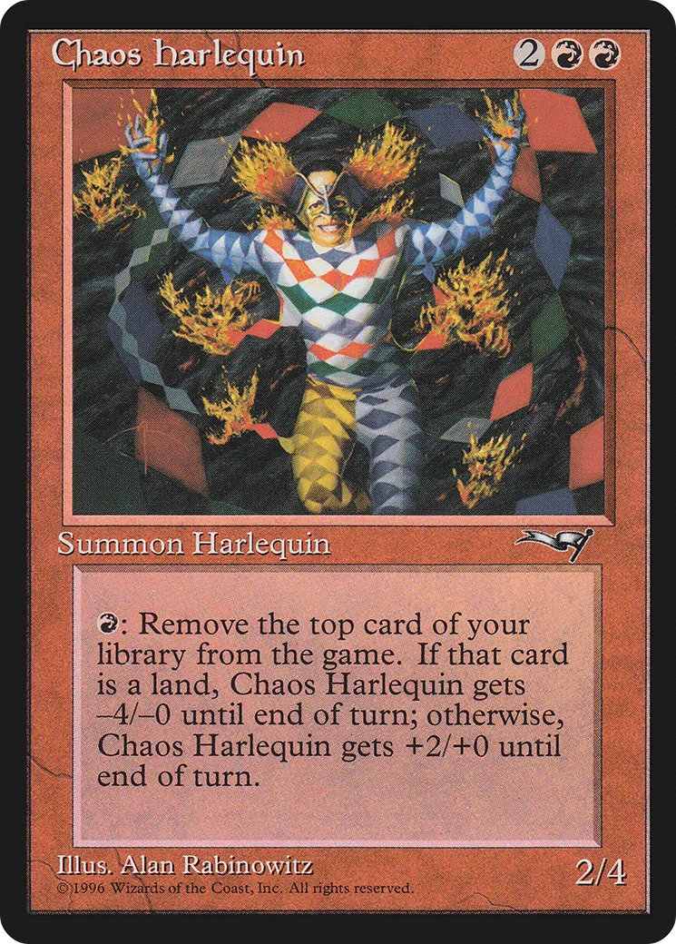 Arlequin du chaos — Alliances — Magic: The Gathering
