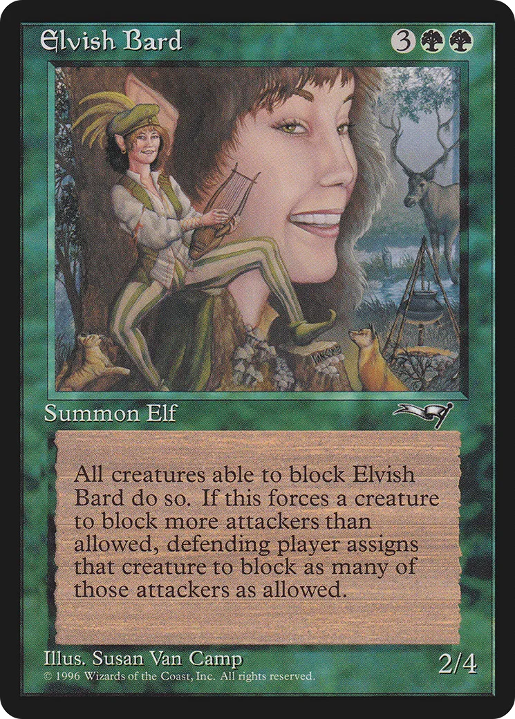 Elvish Bard — Alliances — Magic: The Gathering