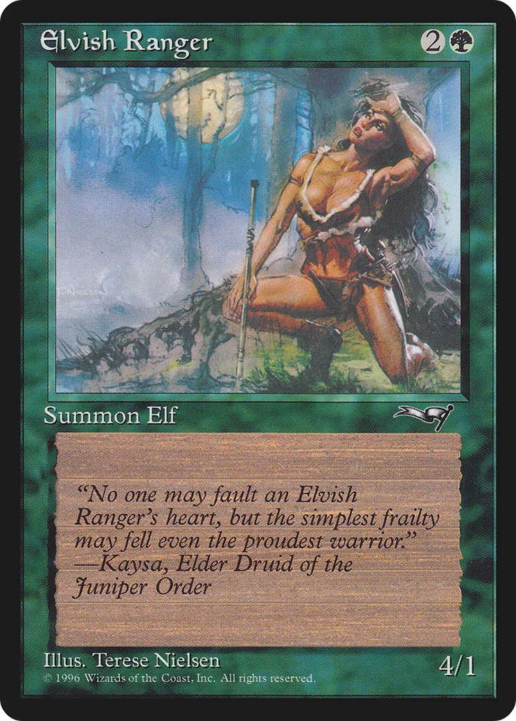 Elvish Ranger — Alliances — Magic: The Gathering