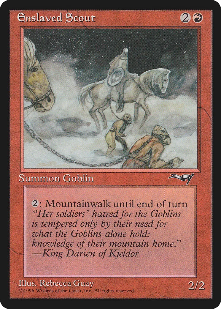 Eclaireur asservi — Alliances — Magic: The Gathering