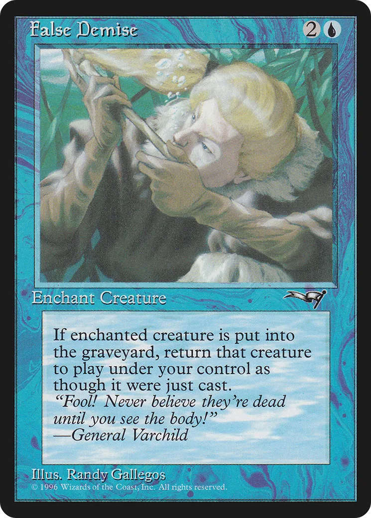 Décès trompeur — Alliances — Magic: The Gathering