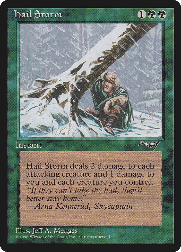 Hail Storm — Alliances — Magic: The Gathering