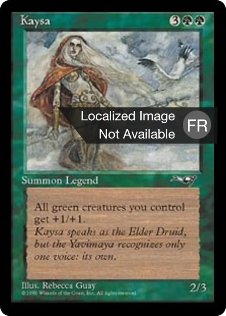 Kaysa — Alliances — Magic: The Gathering