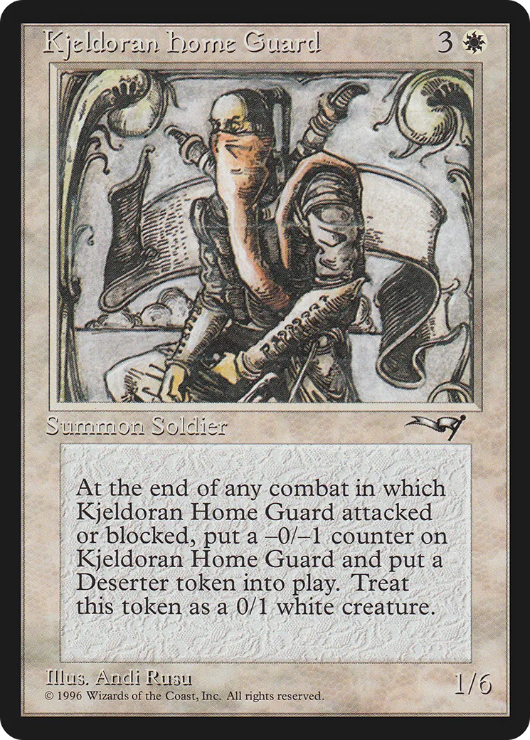 Kjeldoran Home Guard — Alliances — Magic: The Gathering