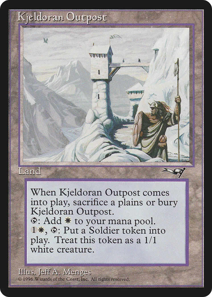 Kjeldoran Outpost — Alliances — Magic: The Gathering