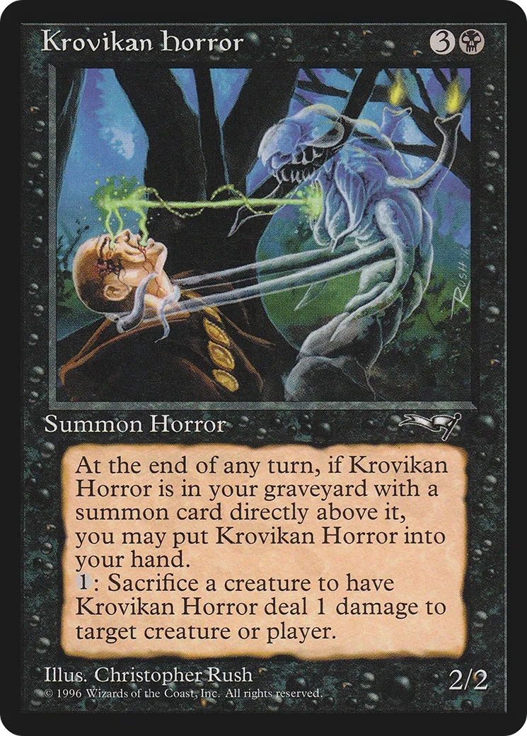 Krovikan Horror — Alliances — Magic: The Gathering