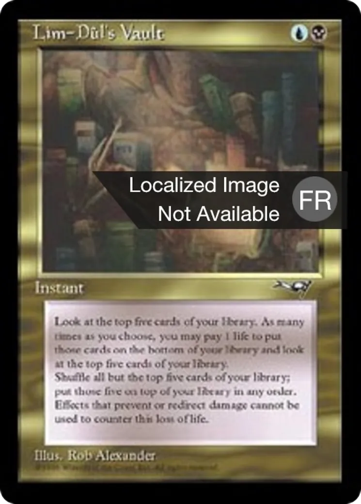 Caveau de Lim-Dûl — Alliances — Magic: The Gathering