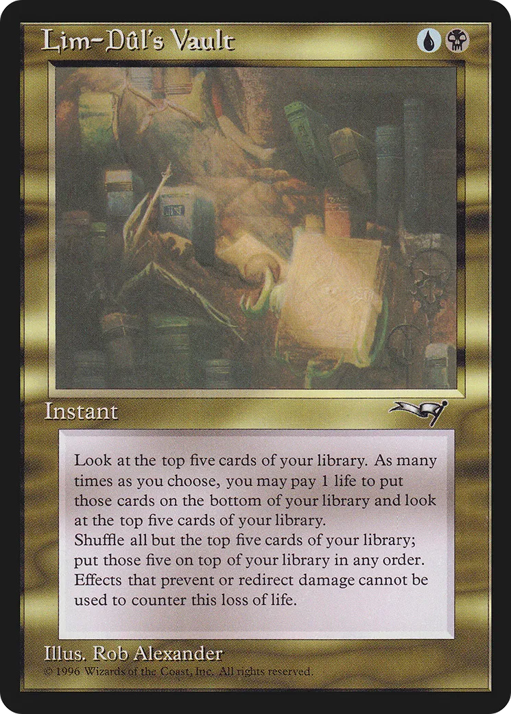 Lim-Dûl's Vault — Alliances — Magic: The Gathering