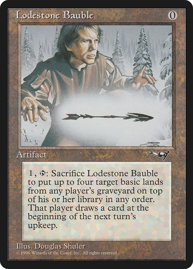 Babiole en pierre d'aimant — Alliances — Magic: The Gathering