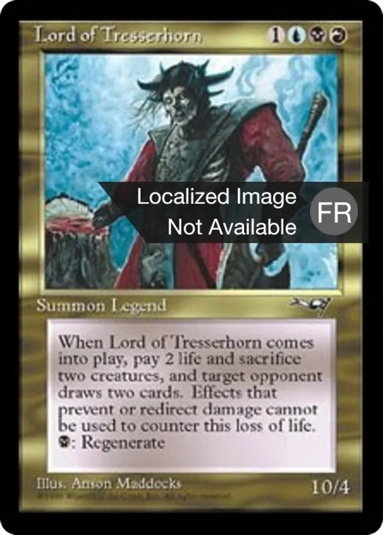 Seigneur de Tresserhorn — Alliances — Magic: The Gathering